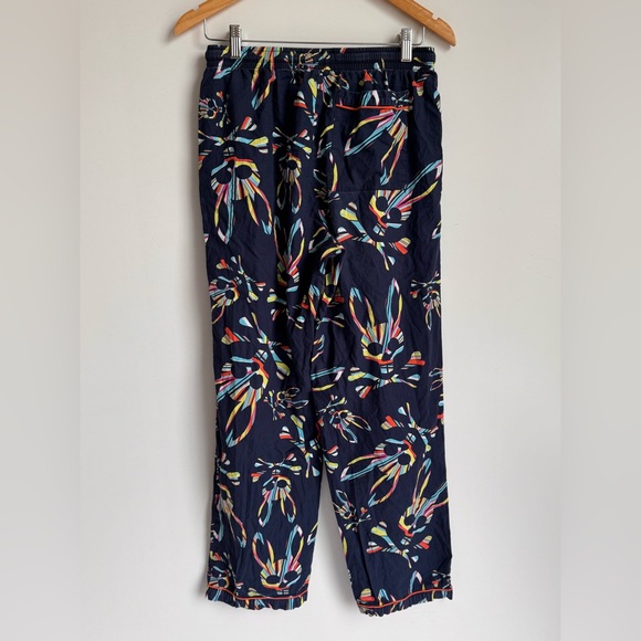 PSYCHO BUNNY by Robert‎ Godley Men Pajama Pant Navy Neon Rabbit Small Pullon - Picture 5 of 9